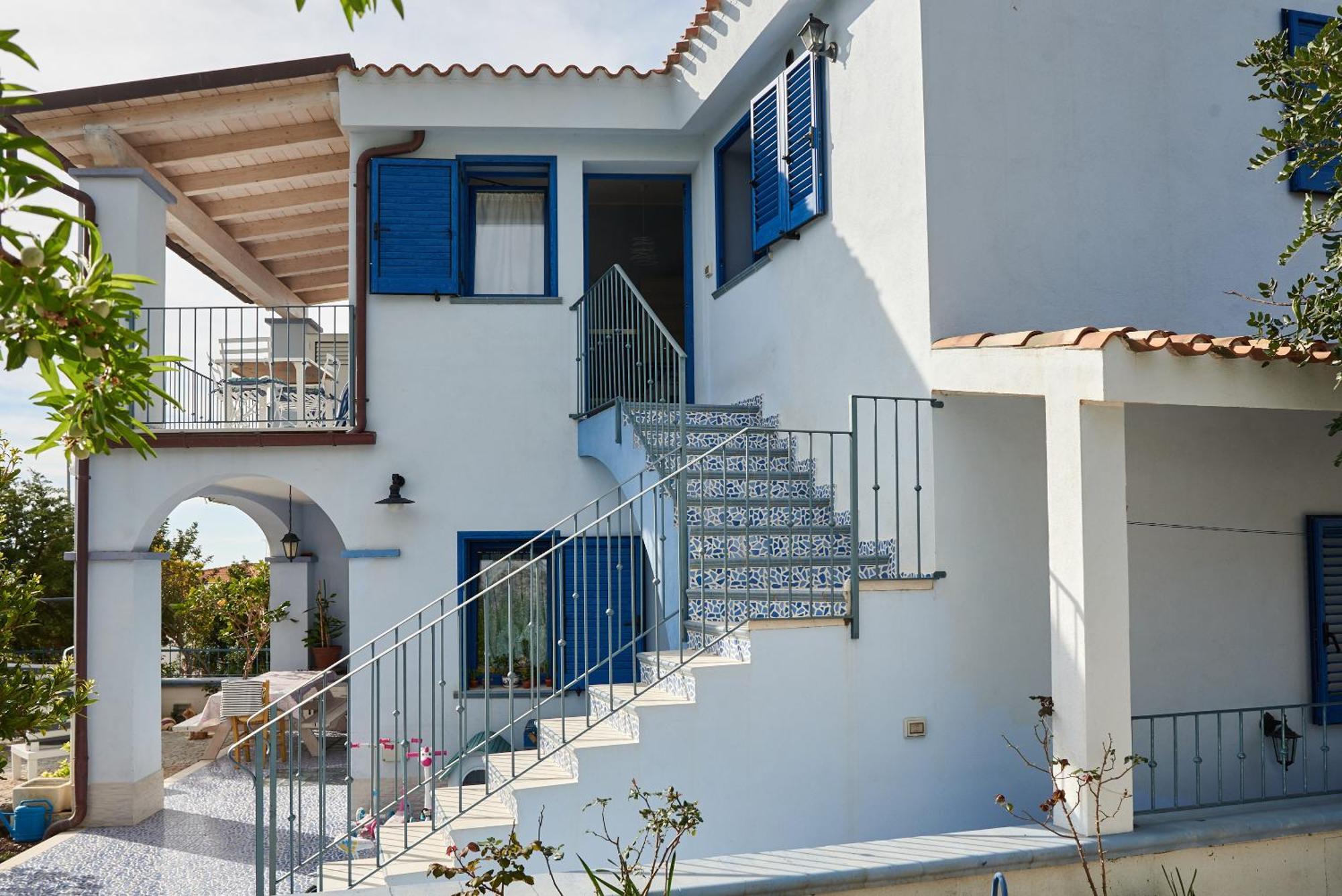Ferienwohnung Casa Azzurra Cala Gonone Exterior foto